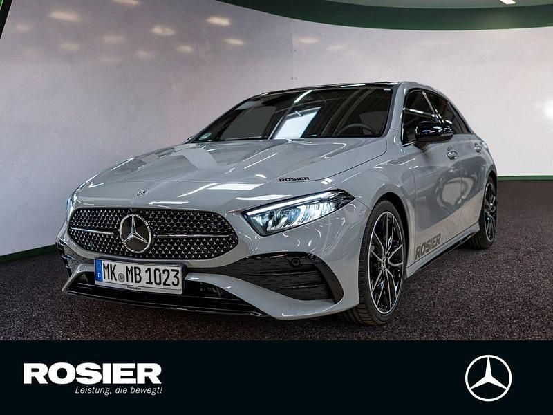 Grau / manufaktur alpingrau Gebraucht 2025 Mercedes A180 AMG Limousine | 37.290 € (Teuer) - Bild 1/4