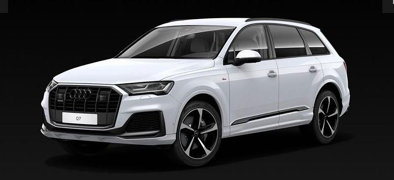 Weiß Gebraucht 2022 Audi Q7 S-Line SUV | 58.900 € (Superpreis) - Bild 1/4