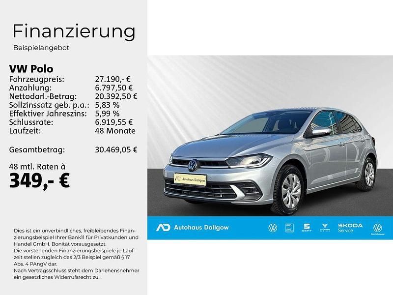 Gebraucht VW Polo Style 116 PS (85 kW) 2024 Silber Limousine
