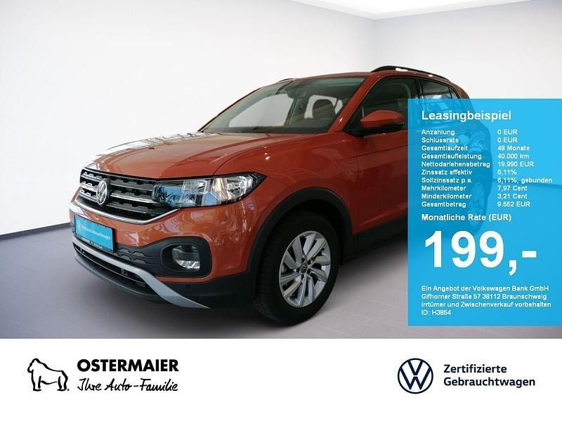 Energetic orange Gebraucht 2023 VW T-Cross Life SUV | 19.990 € (Guter Preis) - Bild 1/4