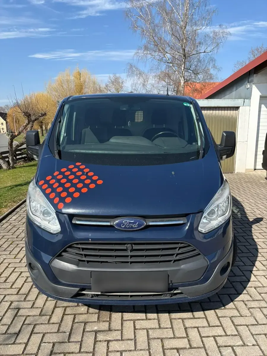Second-hand Ford Transit Custom 105 CP (77 kW) 2016 Albastru Berlinǎ