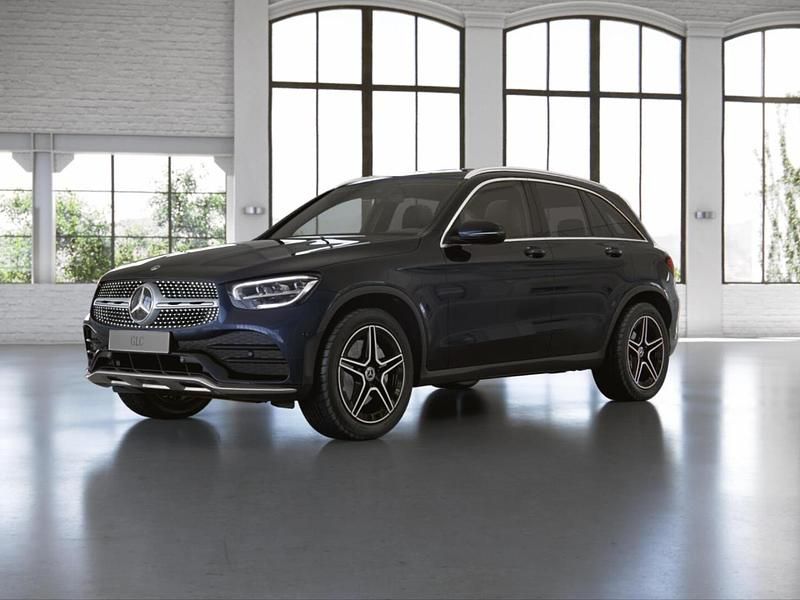 Cavansitblau metallic Gebraucht 2022 Mercedes GLC200 AMG SUV | 42.898 € (Guter Preis) - Bild 1/4