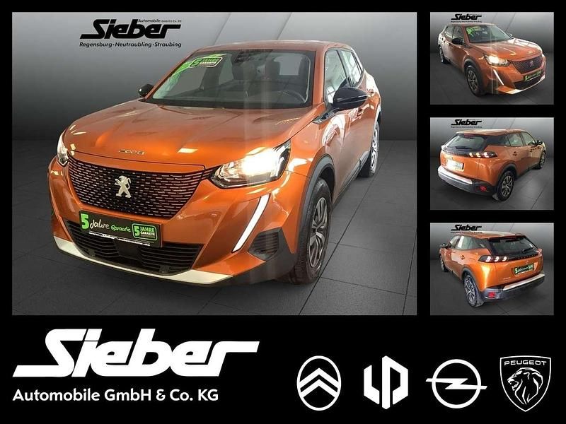 Orange fusion Gebraucht 2022 Peugeot e-2008 Active SUV | 16.790 € (Superpreis) - Bild 1/4