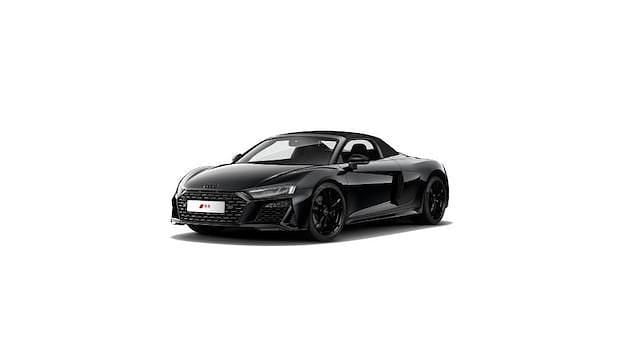 Gebraucht Audi R8 Spyder Performance 570 PS (419 kW) 2023 Mythosschwarz metallic Cabrio