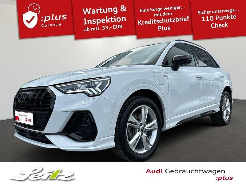 Gletscherweiß metallic Gebraucht 2022 Audi Q3 S-Line SUV | 25.880 € (Superpreis) - Bild 1/3