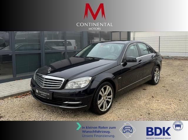Schwarz Gebraucht 2011 Mercedes C350 Limousine | 7.900 € (Superpreis) - Bild 1/4