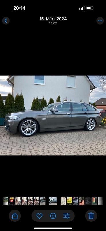 Grau Gebraucht 2014 BMW 530 Kombi | 13.500 € - Bild 1/4