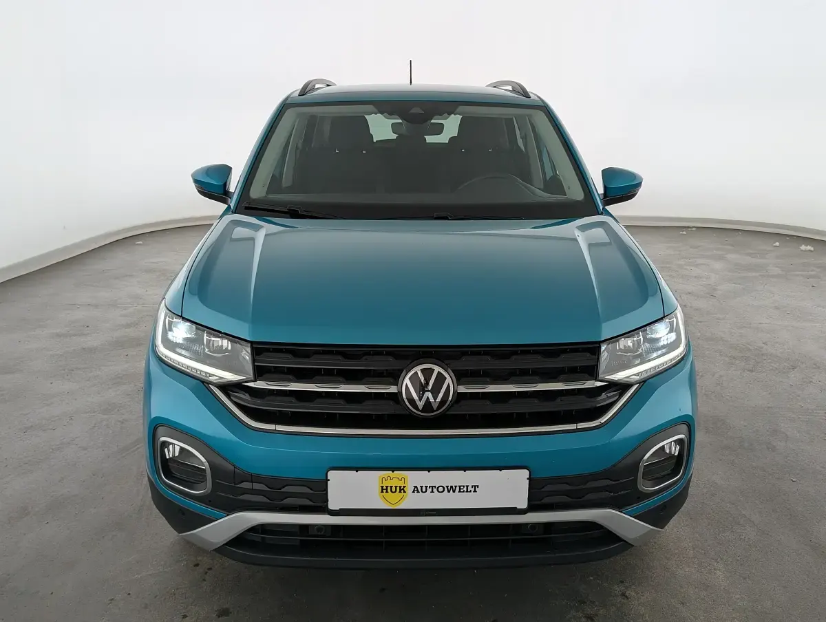 Gebraucht VW T-Cross Active 150 PS (110 kW) 2021 Makena tuerkis SUV