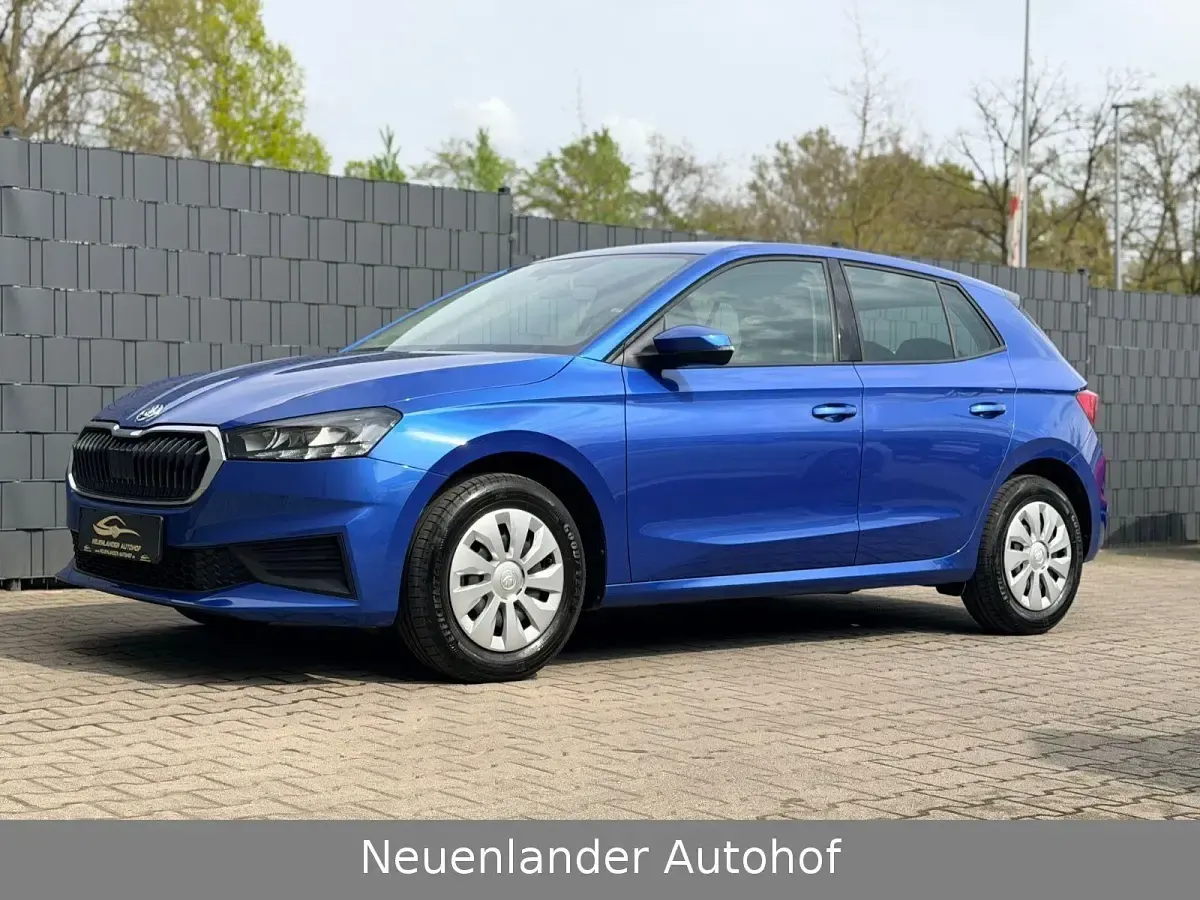Gebraucht Skoda Fabia Active 65 PS (47 kW) 2022 Blau Kleinwagen