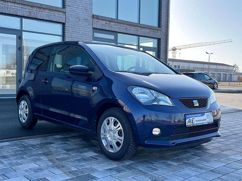 Gebraucht Seat Mii Chic 60 PS (44 kW) 2016 Blue "blueberry" Kleinwagen