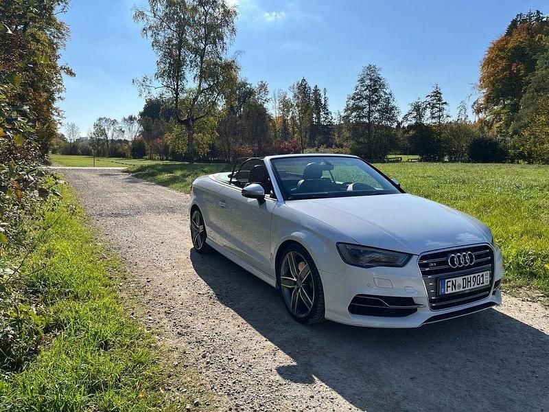 Weiß Gebraucht 2015 Audi S3 Cabriolet Sport Cabrio | 23.300 € (Guter Preis) - Bild 1/4