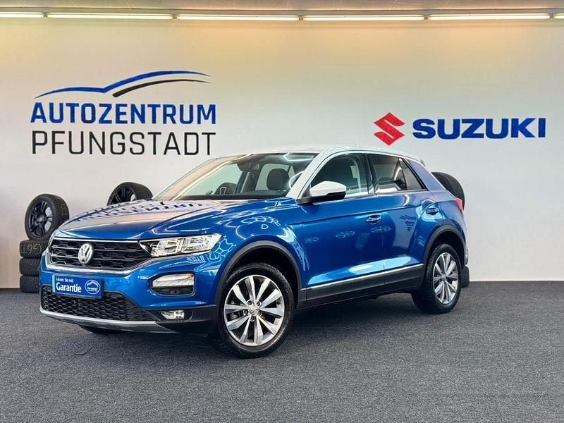 Blau Gebraucht 2020 VW T-Roc Style SUV | 18.999 € (Fairer Preis) - Bild 1/4