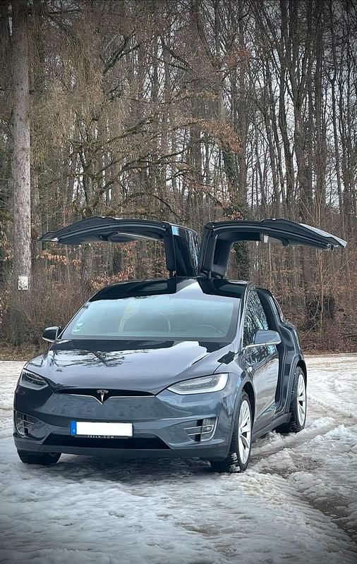 Gebraucht Tesla Model X Long Range AWD 325 kW (443 PS) 2019 Grau SUV