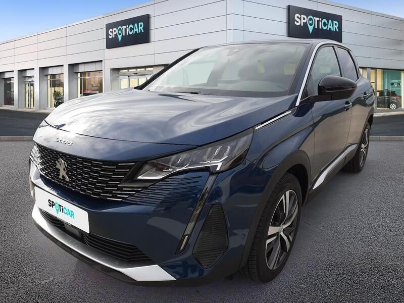 Blau Gebraucht 2023 Peugeot 3008 Allure SUV | 23.480 € (Superpreis) - Bild 1/3