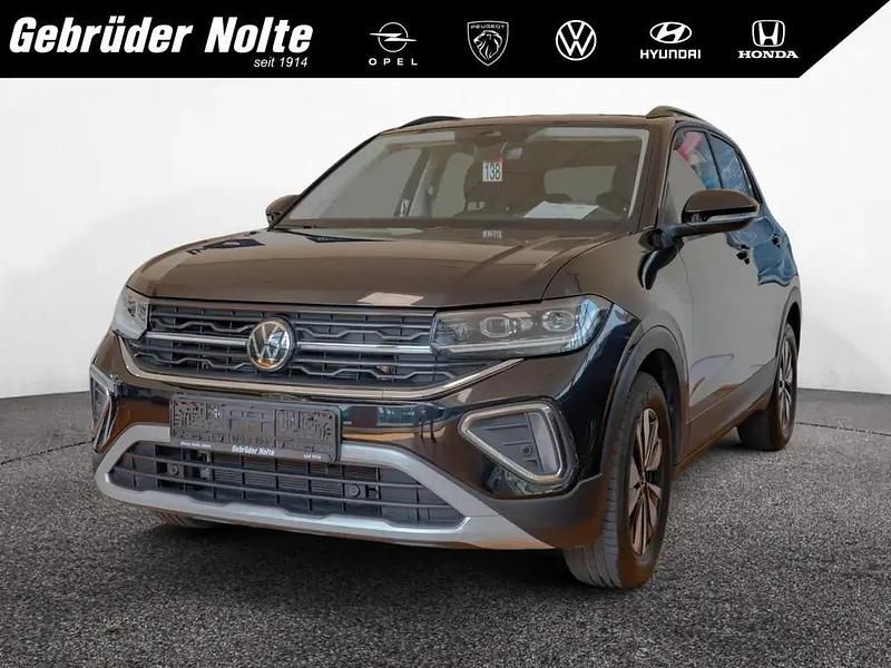 Schwarz / deep black Gebraucht 2024 VW T-Cross Goal SUV | 25.950 € (Etwas zu teuer) - Bild 1/4