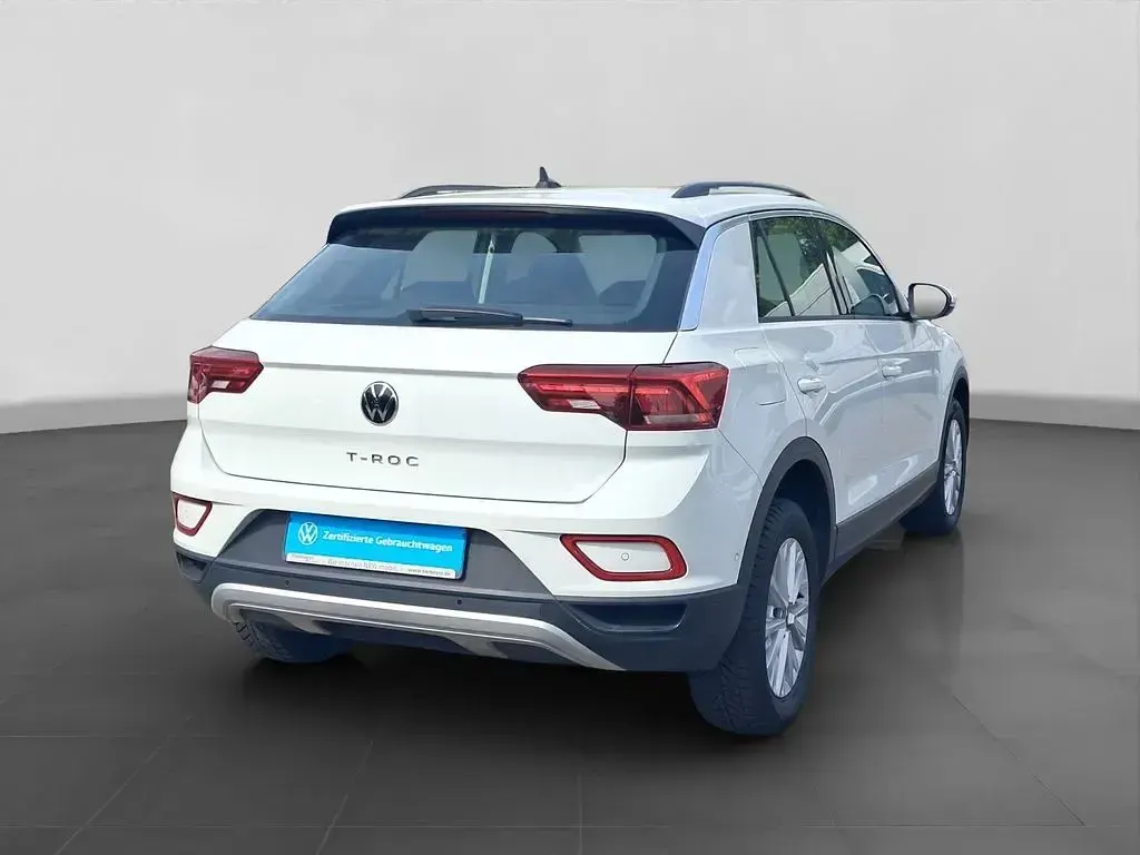Gebraucht VW T-Roc Life 110 PS (80 kW) 2022 Weiß SUV