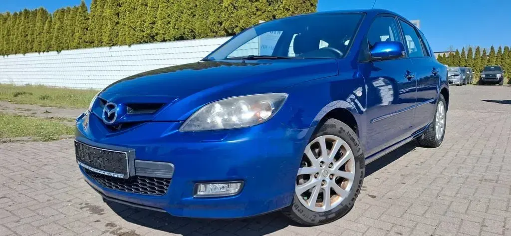 Usata Mazda 3 Active 105 CV (77 kW) 2009 Blu Berlina