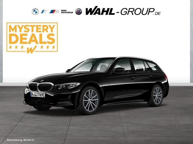 Schwarz Gebraucht 2020 BMW 330e Advantage Kombi | 25.890 € (Fairer Preis) - Bild 1/4