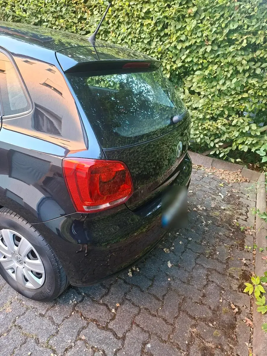 Gebraucht VW Polo 69 PS (50 kW) 2012 Schwarz Kleinwagen