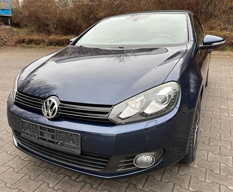 Blau Gebraucht 2012 VW Golf Cabriolet Exclusive Cabrio | 8.700 € (Fairer Preis) - Bild 1/3