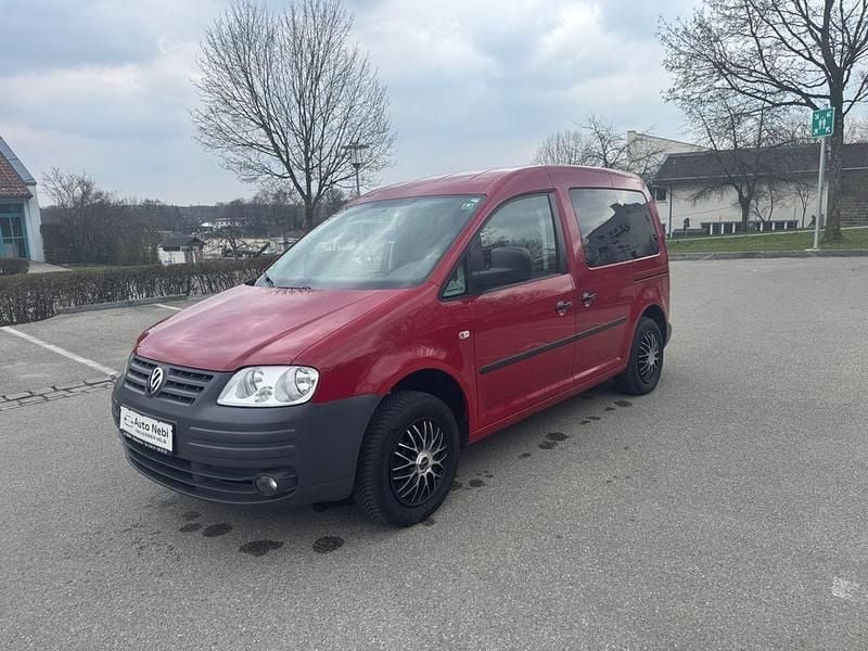 Gebraucht VW Caddy Life 109 PS (80 kW) 2009 Rot Van / Kleinbus