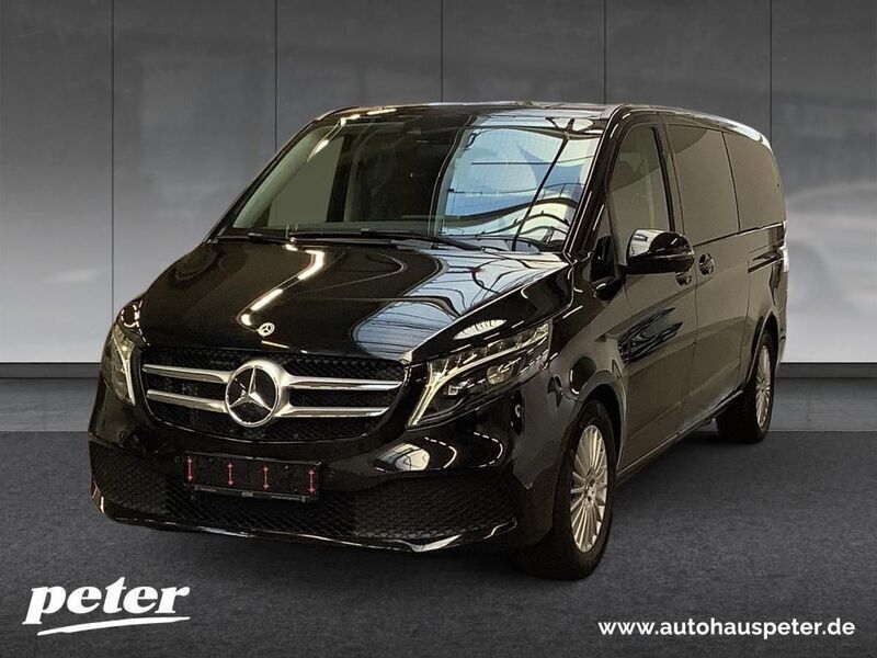 Obsidianschwarz metallic Gebraucht 2023 Mercedes V300 Edition Van / Kleinbus | 54.990 € (Guter Preis) - Bild 1/4