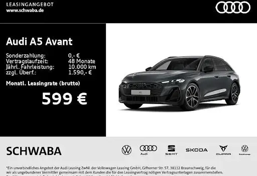 Neu Audi A5 Ambiente 204 PS (150 kW) 2026 Grau Kombi