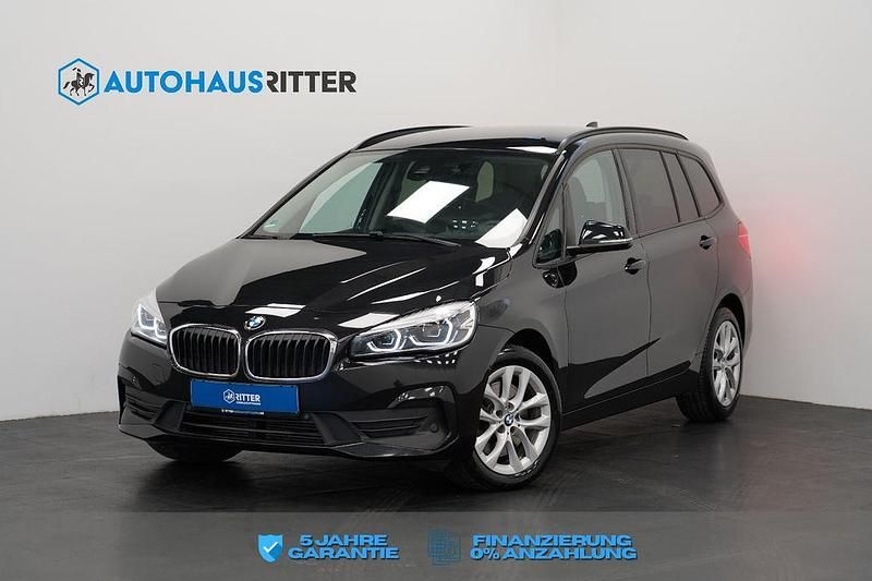 Schwarz Gebraucht 2022 BMW 218 Gran Tourer Advantage Van / Kleinbus | 18.990 € (Guter Preis) - Bild 1/4