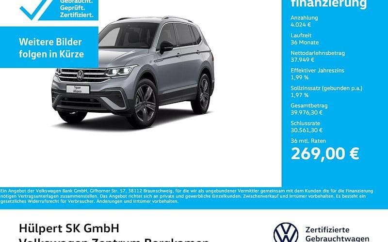 Grau Gebraucht 2024 VW Tiguan Allspace Move SUV | 41.642 € (Fairer Preis) - Bild 1/4