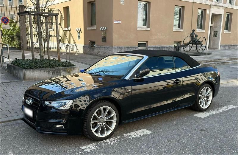 Gebraucht Audi A5 Cabriolet S-Line 245 PS (180 kW) 2013 Schwarz Cabrio