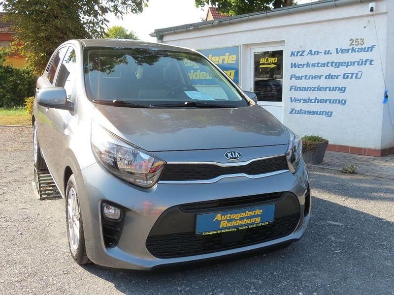 Grau Gebraucht 2021 Kia Picanto 4 Kleinwagen | 10.740 € (Fairer Preis) - Bild 1/4