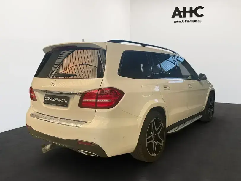 Gebraucht Mercedes GLS500 AMG 455 PS (334 kW) 2017 Designo diamantweiß bright SUV