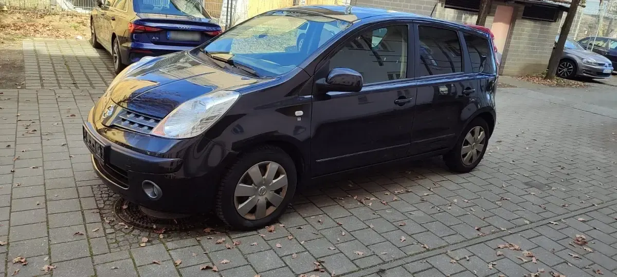 Gebraucht Nissan Note 103 PS (75 kW) 2008 Schwarz Kleinwagen
