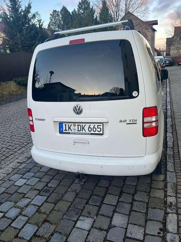 Gebraucht VW Caddy Edition 140 PS (102 kW) 2013 Weiß Van / Kleinbus