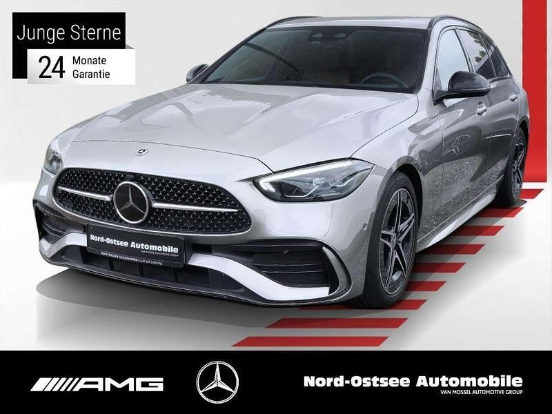 Silber Gebraucht 2022 Mercedes C220 AMG Limousine | 34.990 € (Teuer) - Bild 1/4