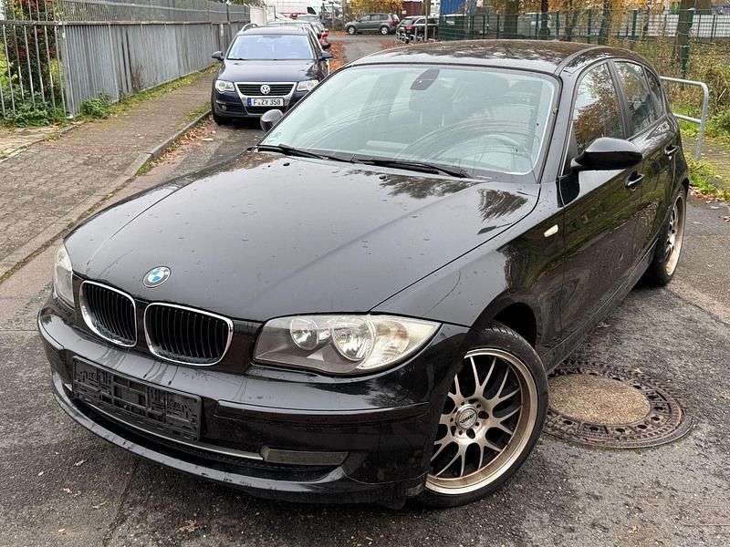 Schwarz Gebraucht 2008 BMW 118 Efficient Dynamics Kleinwagen | 1.999 € (Superpreis) - Bild 1/4