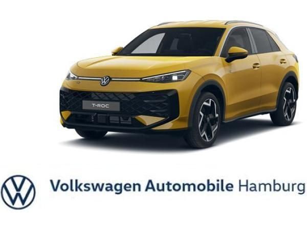 Gelb (canary yellow) Neu 2025 VW T-Roc R-line SUV | 42.460 € (Teuer) - Bild 1/4