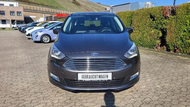 Gebraucht Ford C-MAX Titanium 125 PS (91 kW) 2015 Magneticgrau (metallic) Van / Kleinbus