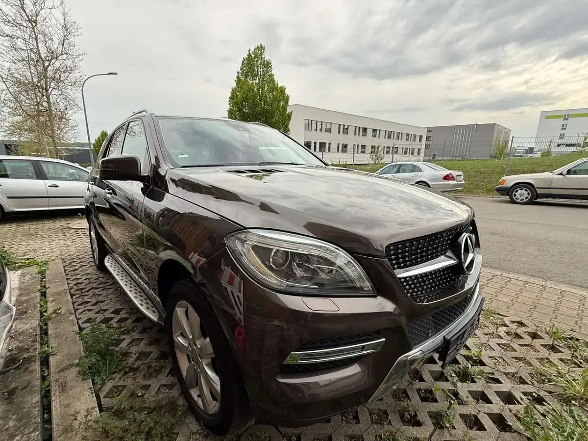 Używany Mercedes ML350 258 KM (189 kW) 2015 Brązowy SUV
