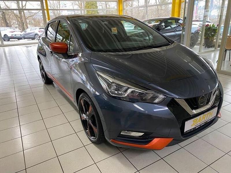 Gebraucht Nissan Micra Tekna 103 PS (75 kW) 2017 Grau Kleinwagen