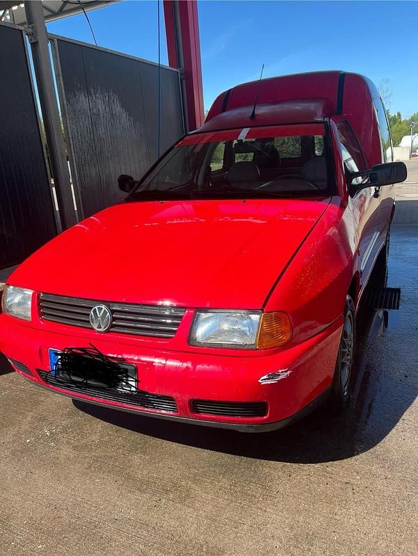 Rot Gebraucht 1999 VW Caddy Van / Kleinbus | 800 € (Fairer Preis) - Bild 1/4