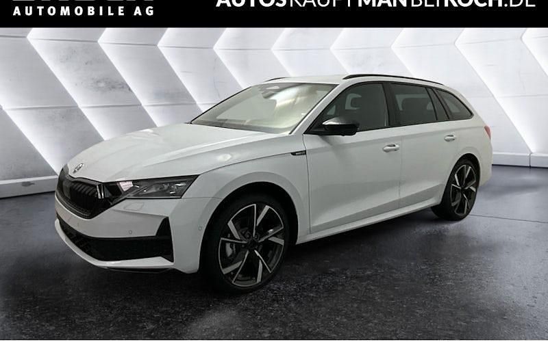 Weiß Neu 2026 Skoda Octavia SportLine Kombi | 49.990 € - Bild 1/4