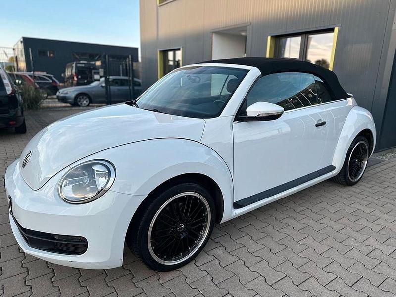 Weiß Gebraucht 2015 VW Beetle Cabrio | 6.550 € - Bild 1/4