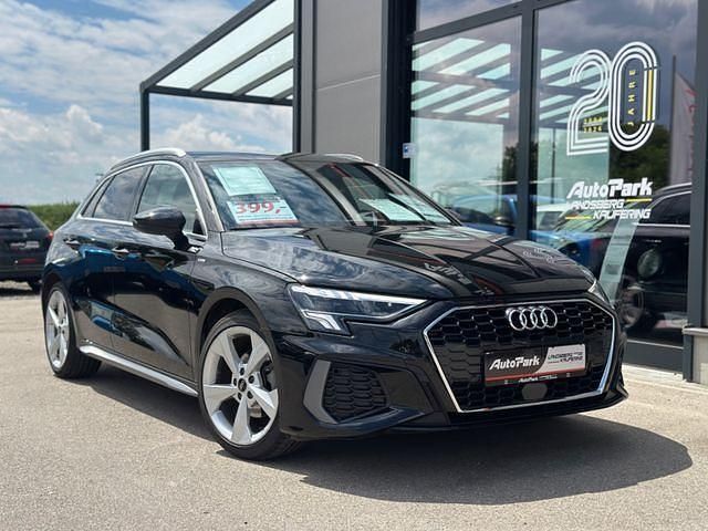 Schwarz Gebraucht 2023 Audi A3 S-Line Limousine | 34.790 € (Teuer) - Bild 1/4