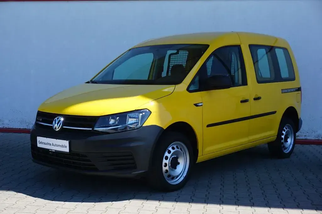 Gebraucht VW Caddy 150 PS (110 kW) 2020 Gelb Van / Kleinbus