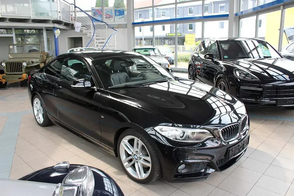Gebraucht BMW 220 M Sport 184 PS (135 kW) 2015 Black sapphire metallic Coupé