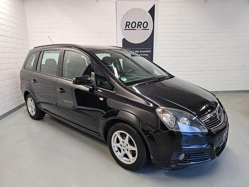 Gebraucht Opel Zafira Catch Me 105 PS (77 kW) 2007 Schwarz Van / Kleinbus