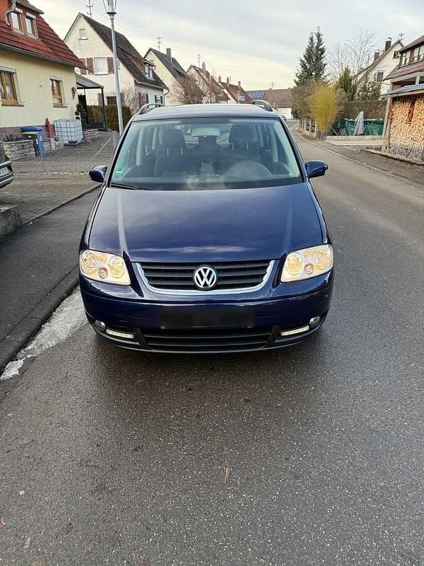Blau Gebraucht 2006 VW Touran Van / Kleinbus | 1.100 € (Superpreis) - Bild 1/4