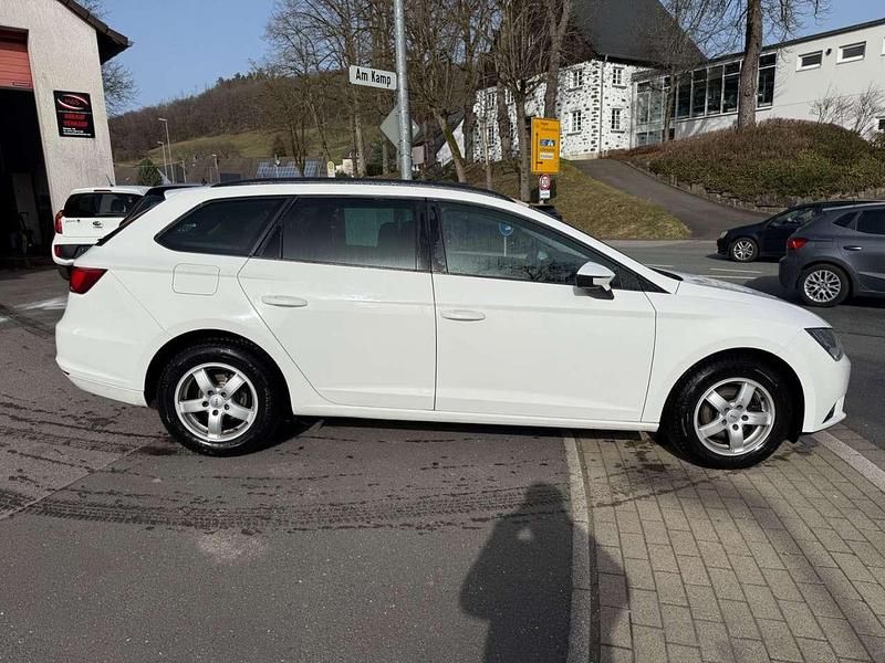Gebraucht Seat Leon 90 PS (66 kW) 2014 Weiß Kombi