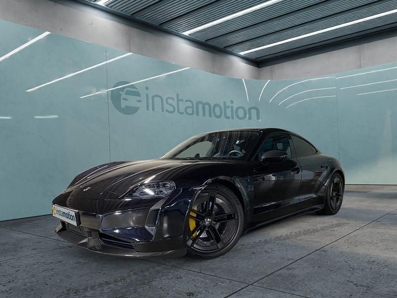 Schwarz Gebraucht 2025 Porsche Taycan Turbo S Limousine | 191.899 € - Bild 1/4